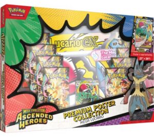 Mega Evolution — Ascended Heroes Premium Poster Collection (Mega Lucario)