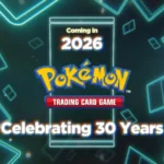 Nieuwe rarity kaarten in Pokemon TCG 30th Anniversary set met glanzende afwerking