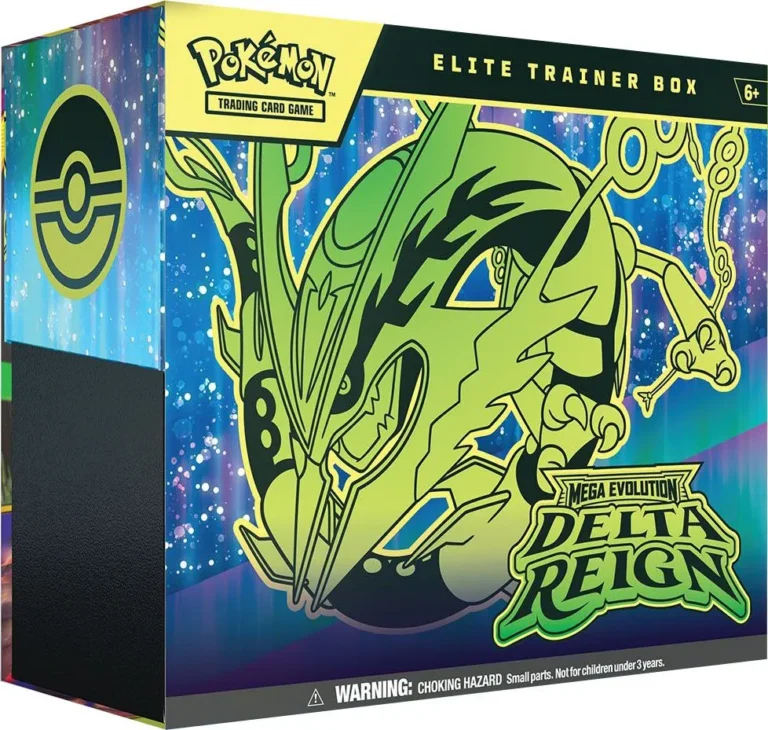 Pokémon Delta Reign Elite Trainer Box mit Mega Rayquaza