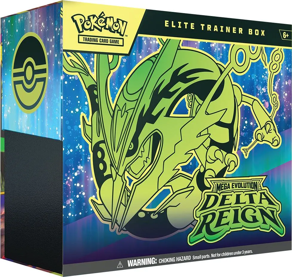Pokémon Delta Reign Elite Trainer Box met Mega Rayquaza