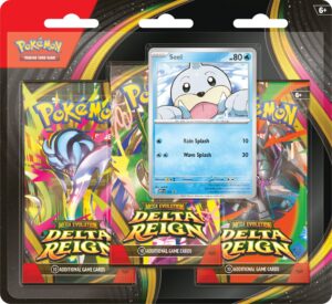 Pokémon TCG: Mega Evolution—Delta Reign Seel 3-Pack Blister